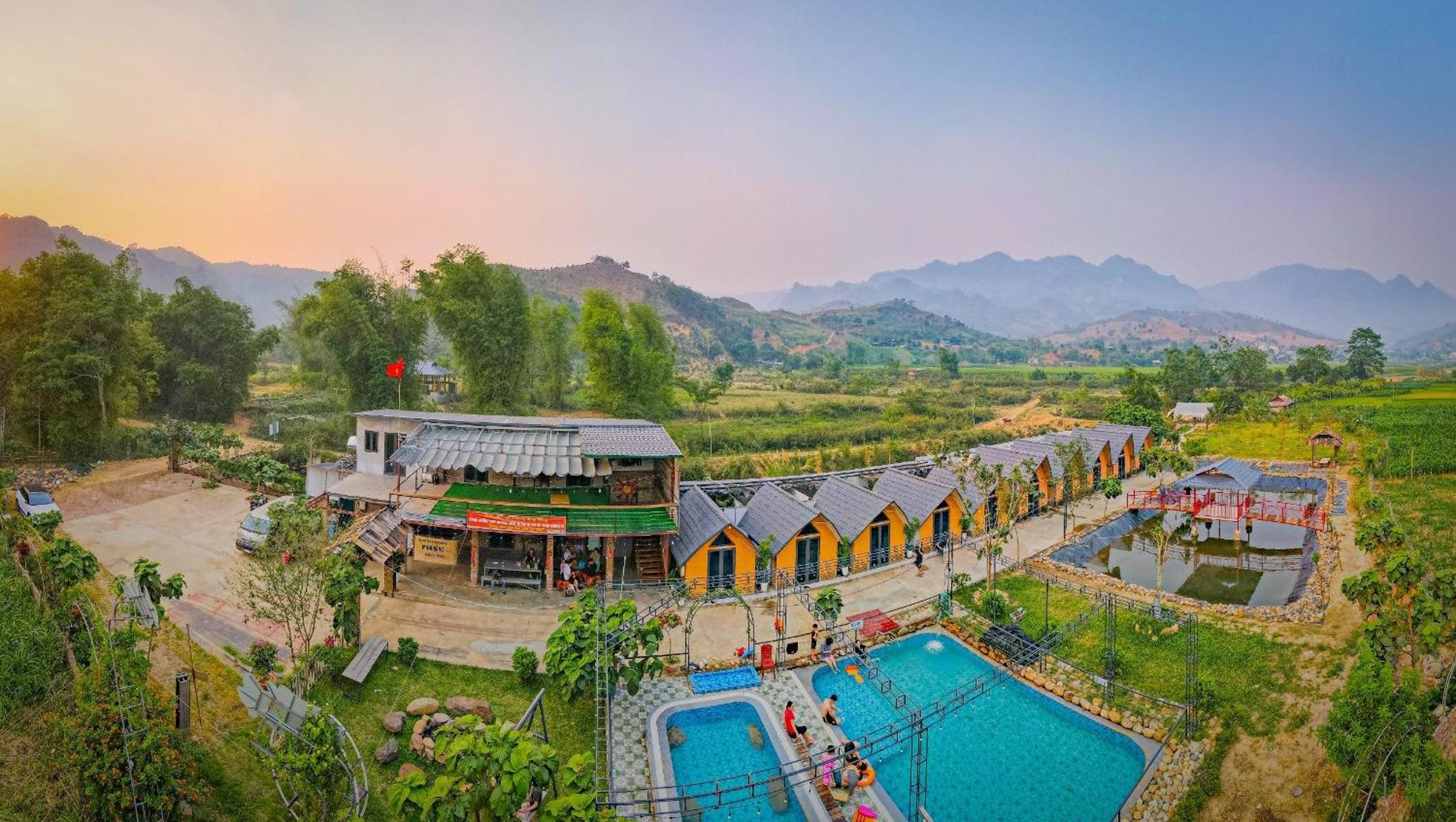 Homestay Suoi Khoang Minh Hang Yen Bai Eksteriør billede