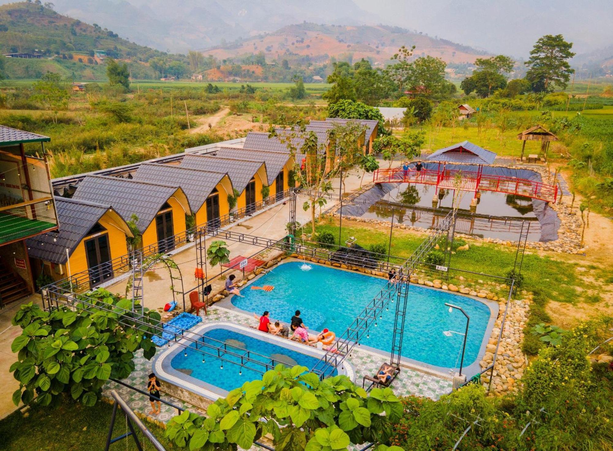 Homestay Suoi Khoang Minh Hang Yen Bai Eksteriør billede